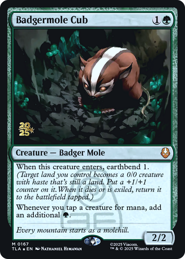 Badgermole Cub - Promo Stamped